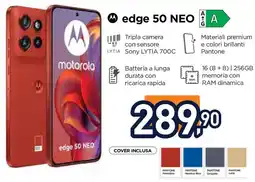 Unieuro Motorola edge 50 NEO offerta