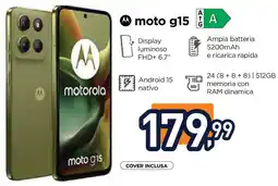 Unieuro Motorola moto g15 offerta