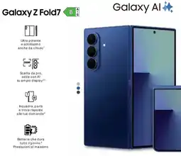Unieuro SAMSUNG Galaxy Z Fold7 offerta
