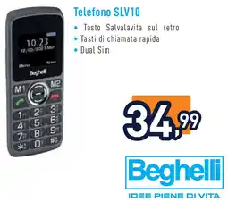 Unieuro Beghelli Telefono SLV10 offerta