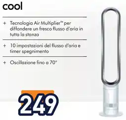 Unieuro dyson cool offerta