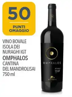 Iper Nonna Isa Vino bovale isola dei nuraghi igt omphalos cantina del mandrolisai offerta