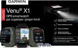 Unieuro GARMIN Venu X1 GPS smartwatch offerta
