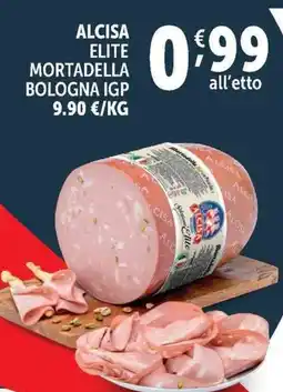 Deco Supermercati Alcisa elite mortadella bologna igp offerta
