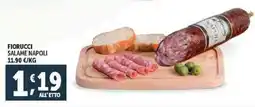 Deco Supermercati Fiorucci salame napoli offerta