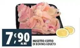 Deco Supermercati Musetto cotto di bovino adulto offerta