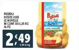 Deco Supermercati Pizzoli patate iodi le novelle offerta