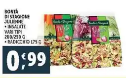 Deco Supermercati Bontà di stagione julienne offerta