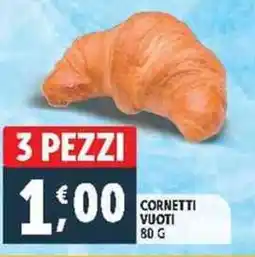 Deco Supermercati Cornetti vuoti offerta