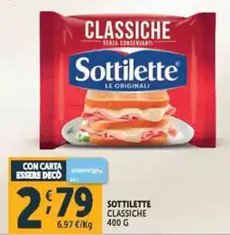 Deco Supermercati Sottilette classiche offerta
