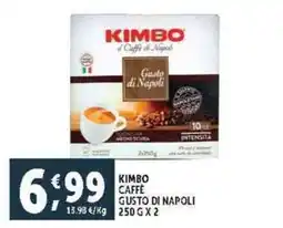 Deco Supermercati Kimbo caffe gusto di napoli offerta