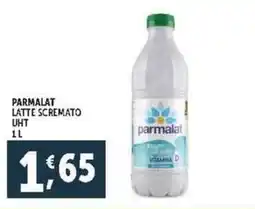 Deco Supermercati Parmalat latte scremato uht offerta