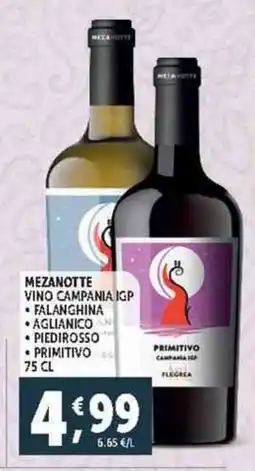 Deco Supermercati Mezanotte vino campania igp offerta