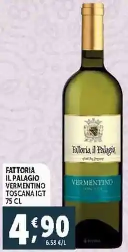 Deco Supermercati Fattoria il palagio vermentino toscana igt offerta