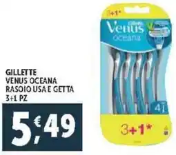 Deco Supermercati Gillette venus oceana rasoio usa e getta offerta