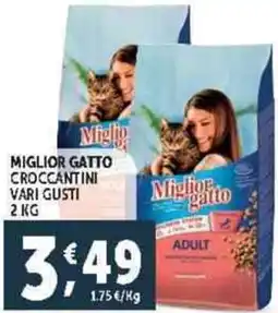 Deco Supermercati Miglior gatto croccantini vari gusti offerta