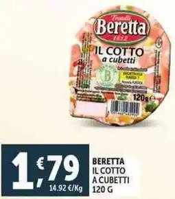 Deco Supermercati Beretta il cotto a cubetti offerta