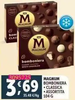 Deco Supermercati Magnum bomboniera offerta