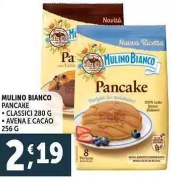 Deco Supermercati Mulino bianco pancake offerta