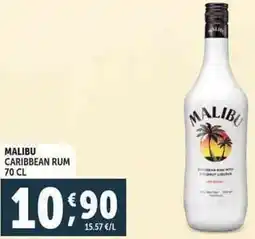 Deco Supermercati Malibu caribbean rum offerta