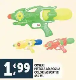 Deco Supermercati Coveri pistola ad acqua colori assortiti offerta