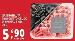 Deco Supermercati Gastronauta prosciutto crudo di parma 24 mesi offerta