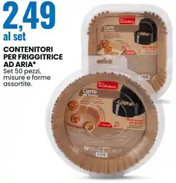 Eurospin Contenitori per friggitrice ad aria offerta