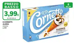 Basko 8 cornetti ALGIDA offerta