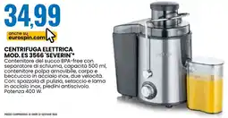 Eurospin Centrifuga elettrica MOD. ES 3566 SEVERIN offerta