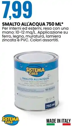 Eurospin Smalto all'acqua offerta