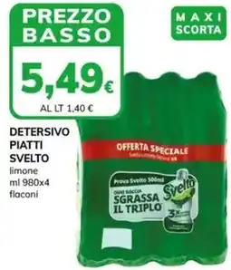 Basko Detersivo piatti SVELTO offerta