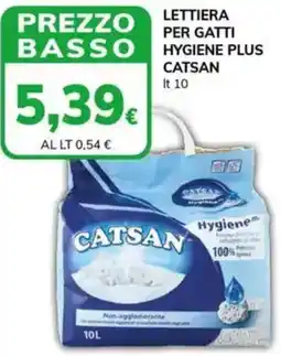 Basko Lettiera per gatti hygiene plus CATSAN offerta