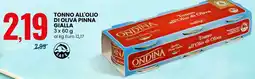 Eurospin Ondina tonno all'olio di oliva pinna gialla offerta