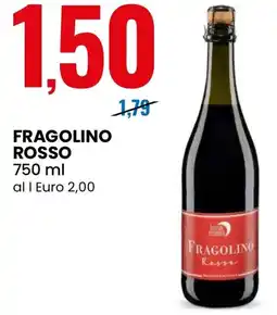 Eurospin Fragolino rosso offerta