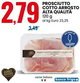 Eurospin Prosciutto cotto arrosto alta qualita offerta