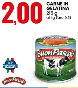 Eurospin BuonPascolo carne in gelatina offerta