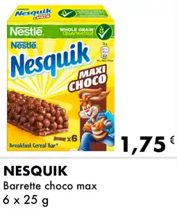 Iper Tosano NESQUIK Barrette choco max offerta