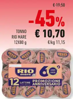 Conad Tonno RIO MARE offerta