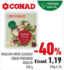 Conad Insalata mista classica conad percorso qualità offerta