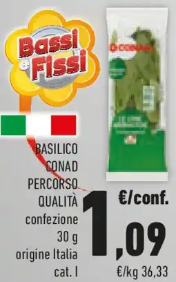 Conad Basilico conad percorso qualità confezione offerta