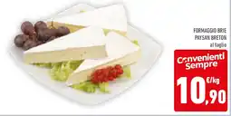 Conad Formaggio brie paysan breton al taglio offerta