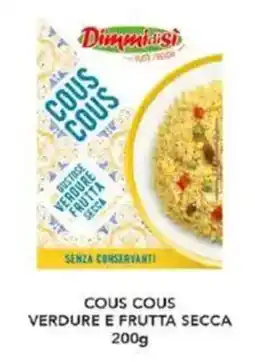 Basko Dimmidisi cous cous verdure e frutta secca offerta