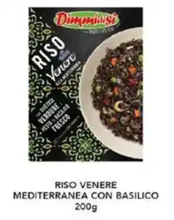 Basko Dimmidisi riso venere mediterranea con basilico offerta