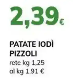Basko Patate iodì PIZZOLI offerta