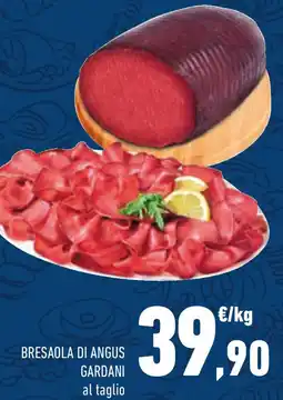 Conad Bresaola di angus gardani al taglio offerta