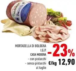 Conad Mortadella di bologna i.g.p. casa modena offerta