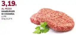 Basko Hamburger di chianina offerta