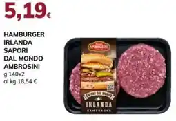Basko Hamburger irlanda sapori dal mondo ambrosini offerta