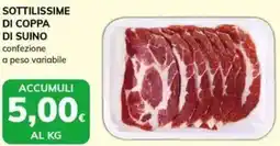 Basko Sottilissime di coppa di suino offerta