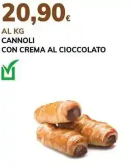 Basko Cannoli con crema al cioccolato offerta